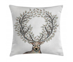 Myth Animal Reindeer Pillow Cover