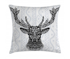 Bohem Deer Pillow Cover