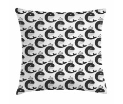 Symmetric Underwater Animal Pillow Cover