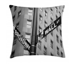 Broadway NYC Photo Pillow Cover