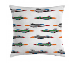 Jets Aviation Design Pillow Cover