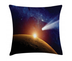 Dark Solar Scenery Pillow Cover