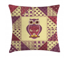 Nocturnal Animal Pattern Pillow Cover