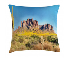 Blooming Mountain Pillow Cover