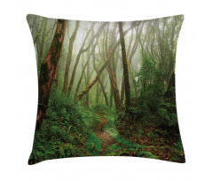 Exotic Jungle Forest Pillow Cover