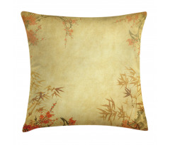 Bamboo Stems and Blooms Pillow Cover