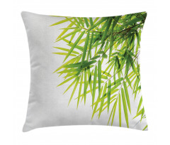 Bamboo Leaf Peace Pillow Cover
