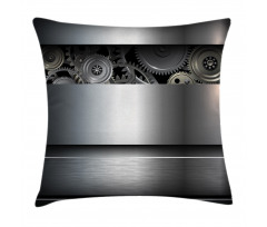 Clockwork Science Modern Pillow Cover