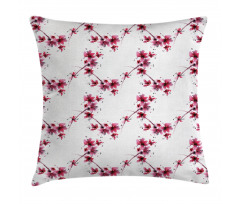 Petal Flower Ethnic Pillow Cover
