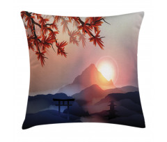 Majestic Himalayas Peaks Pillow Cover