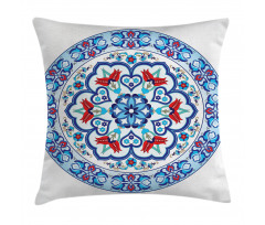 European Floral Tulips Pillow Cover