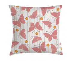Flower Dots Pillow Cover