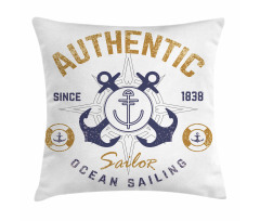 Lifeboy Rudder Captain Pillow Cover