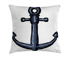 Nautical Anchor Safety Pillow Cover