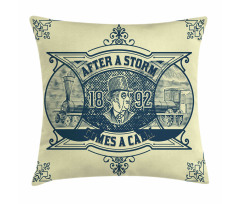 Calm Industry Scene Pillow Cover