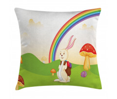 Bunny Easter Egg Kids Pillow Cover