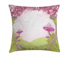 Fairytale Land Blooms Pillow Cover
