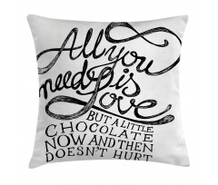 Motivational Word Pillow Cover