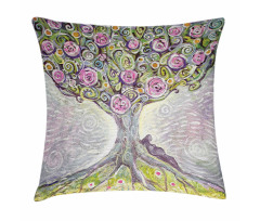 Spring Love Universe Pillow Cover