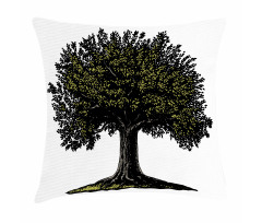 Digital Fruit Tree Pillow Cover