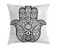 Evil Eye Oriental Eastern Pillow Cover
