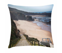 Ocean Coastline Nature Pillow Cover