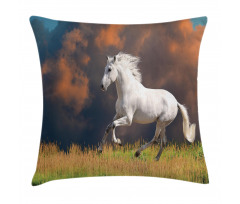 Andalusian Horse Dusk Pillow Cover