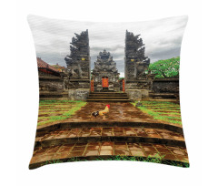 Architecture Gate Building Pillow Cover