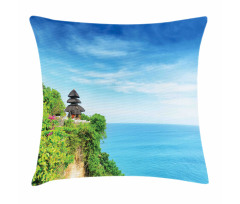 Seacoast in Summer Pillow Cover