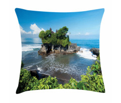 Building in Bali Island Asia Pillow Cover