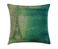 Colorful Ombre Sketch Pillow Cover
