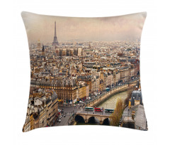 Streets Cityscape Pillow Cover