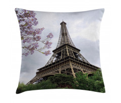 Colorful Blossoms Pillow Cover