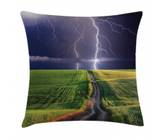 Solar Energy Storm Field Pillow Cover