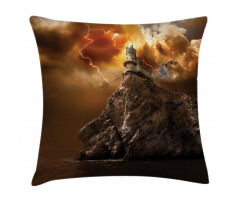Castle Thunder Storm Pillow Cover