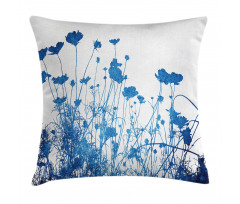 Wildflowers Blooms Pillow Cover