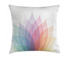 Delicate Leaves Art Pillow Cover