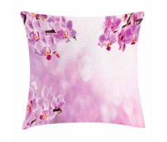 Orchid Spring Petals Spa Pillow Cover