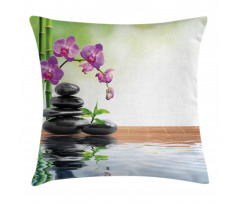 Spa Spring Water Health Pillow Cover
