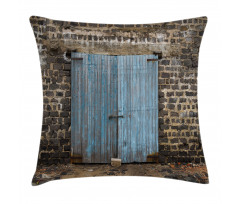 Medieval Stone Wall Pillow Cover