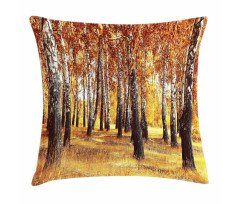 Autumn Leaves Design Pillow Cover