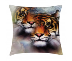 Wildlife Safari Animals Pillow Cover