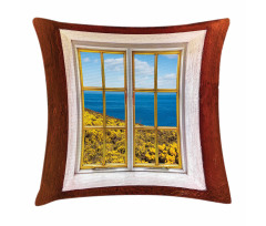 Tropical Scenery Holiday Pillow Cover