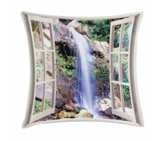 Open Window Cascade Pillow Cover