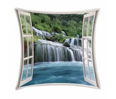 Majestic Paradise Pillow Cover