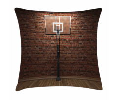 Basketball Field Sports Pillow Cover
