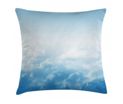 Peaceful Fluffy Clouds Pillow Cover