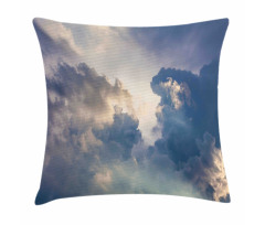 Rain Storm Clouds Sky Pillow Cover
