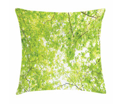 Nature Summertime Green Pillow Cover