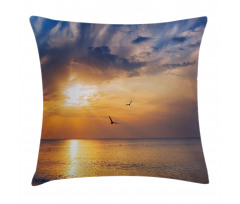 Early Morning Sunrise Pillow Cover